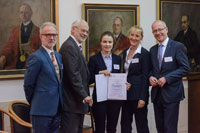DR. JELENA VLADIĆ LAURATE OF DANUBIUS YOUNG SCIENTIST AWARD 2018